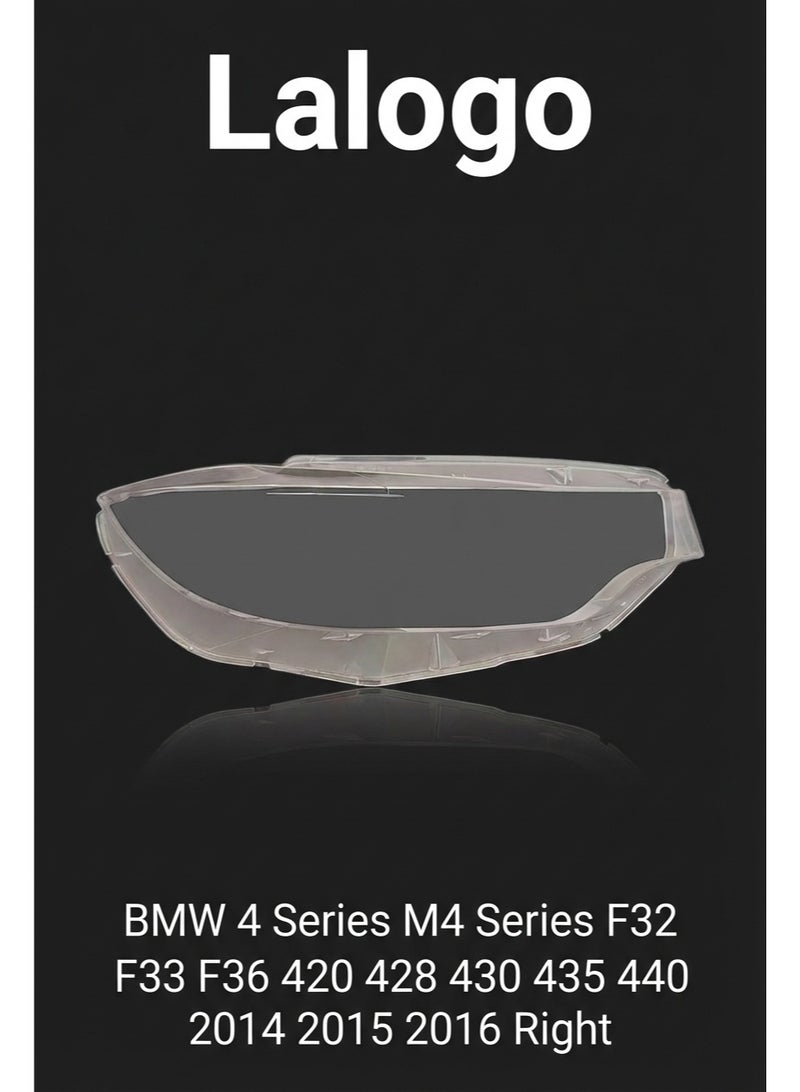 Lalogo Headlight Lens Cover for BMW 4 Series M4 Series F32 F33 F36 420 428 430 435 440 2014 2015 2016 Right-10304001R - Image 2